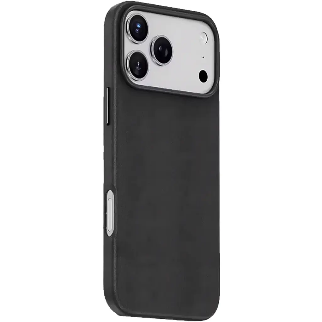 Green Lion Leather MagSafe Case iPhone 17 Pro Black (1)