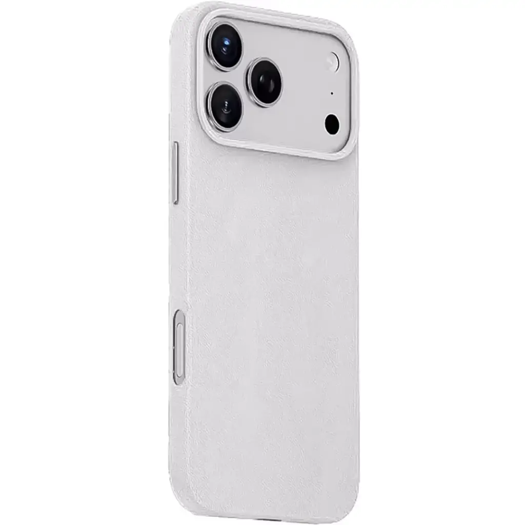 Green Lion Leather MagSafe Case iPhone 17 Pro White (2)