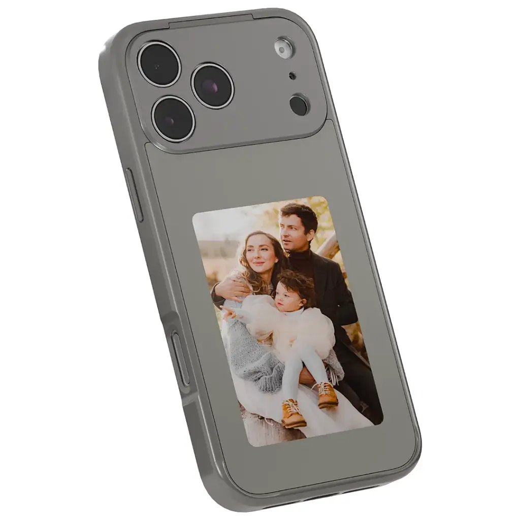 Green Lion Smart E-Ink Case iPhone 17 Pro Gray (3)