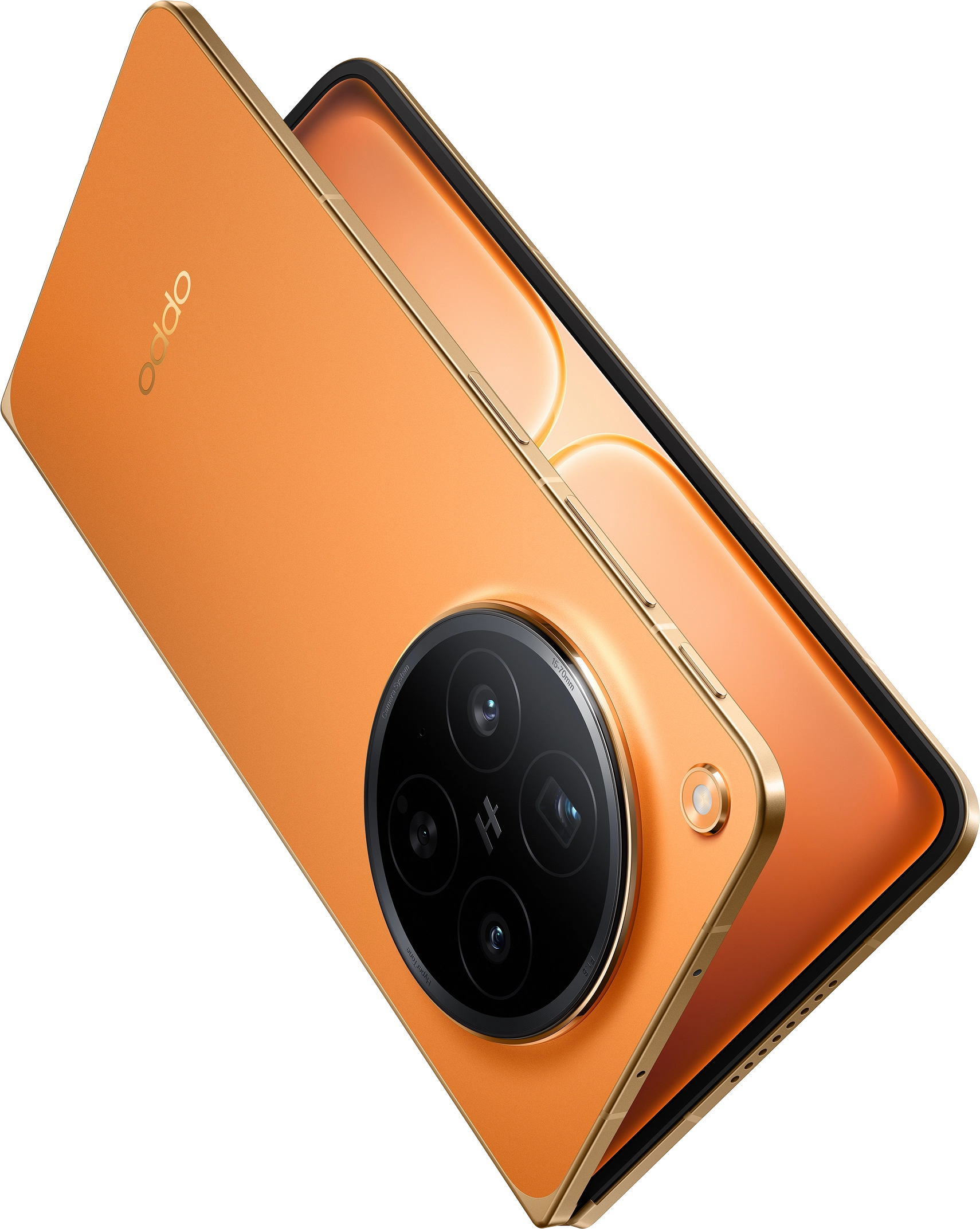 OPPO Find N6 - Blossom Orange folded