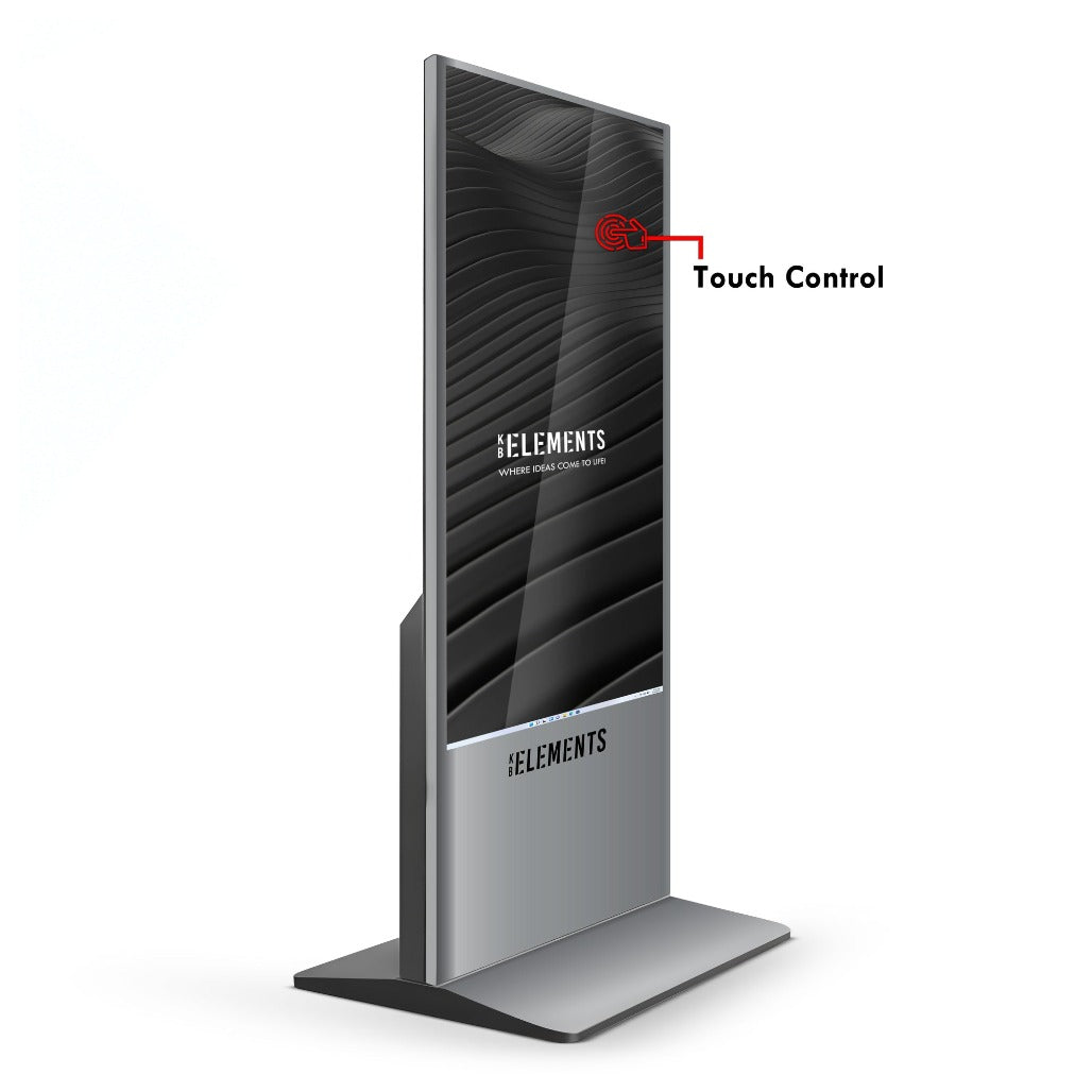 KB Elements touch display ports view