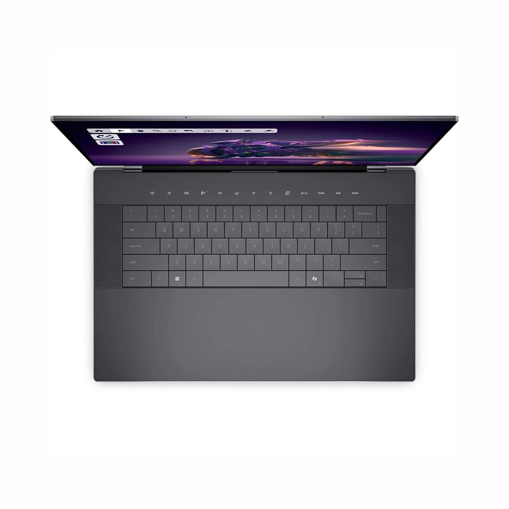 Dell 16 Premium Platinum angle view