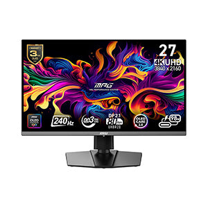MSI MPG 272URX QD-OLED 27 inch 4K Gaming Monitor
