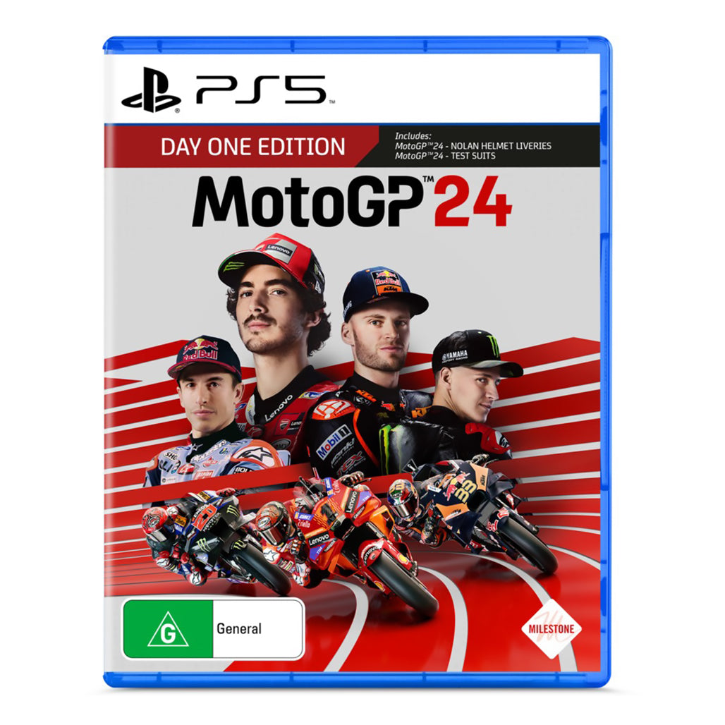 MotoGP 24 PS5 cover art