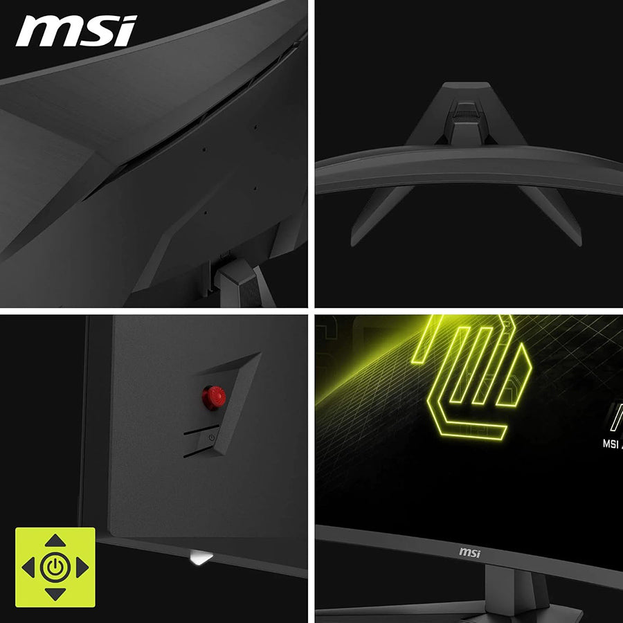 MSI MAG 321CQF E18 32 inch WQHD Curved Gaming Monitor - ports