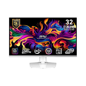 MSI MPG 321URXW QD-OLED 32 inch 4K Gaming Monitor White