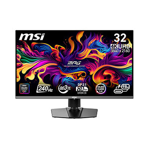 MSI MPG 322URX QD-OLED 32 inch 4K Gaming Monitor