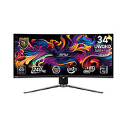 MSI MPG 341CQPX QD-OLED 34 inch Curved UWQHD Gaming Monitor