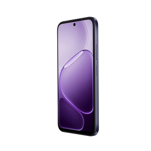 OPPO A6k - Crystal Violet angled view