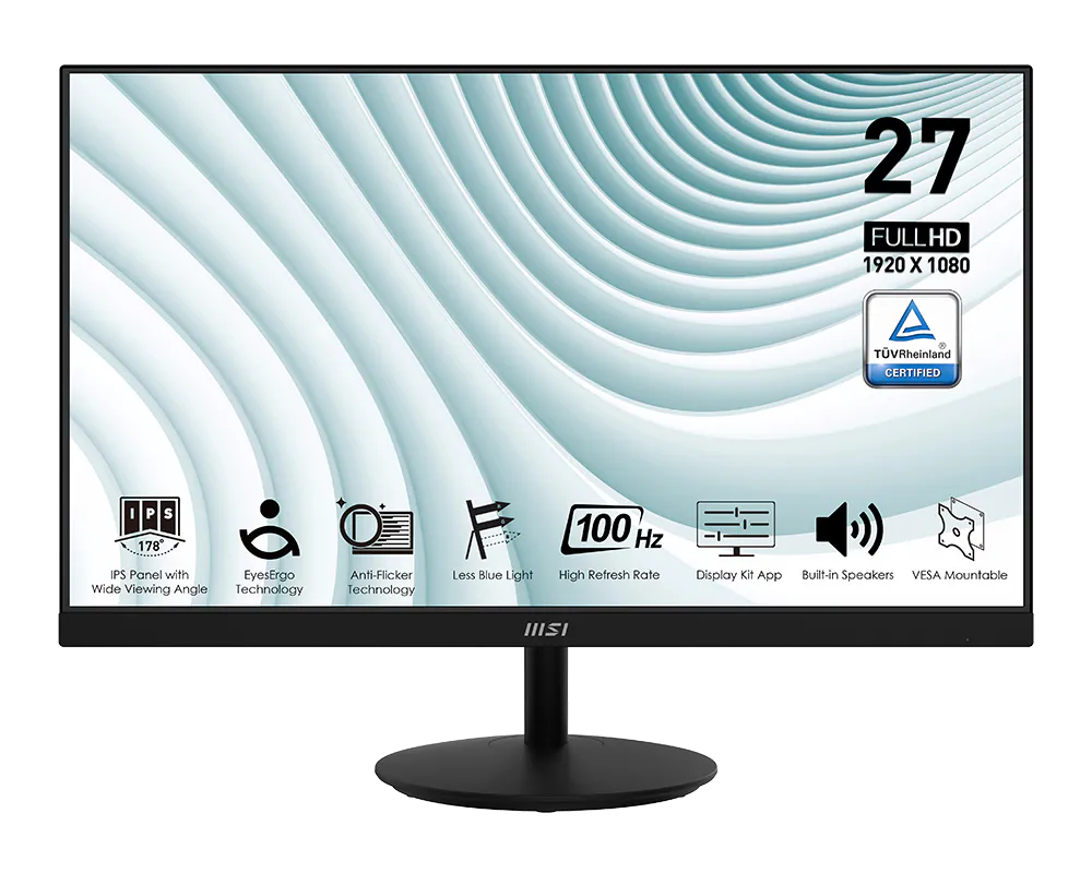 MSI PRO MP271A 27" FHD 100Hz Monitor