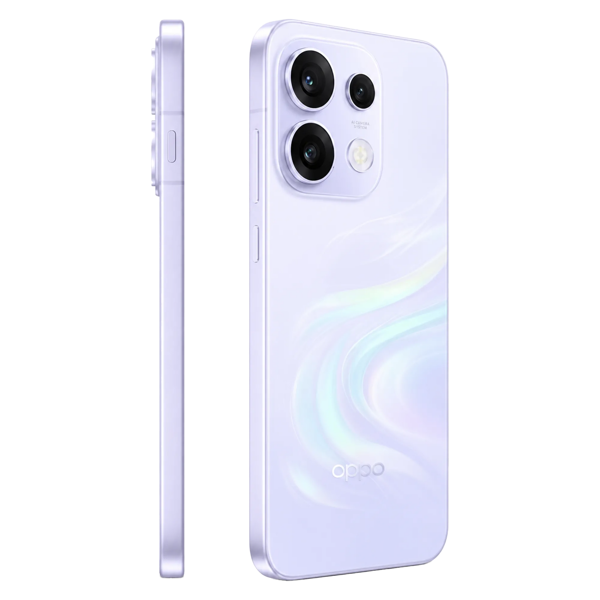 OPPO Reno16 - Dream Purple back and side