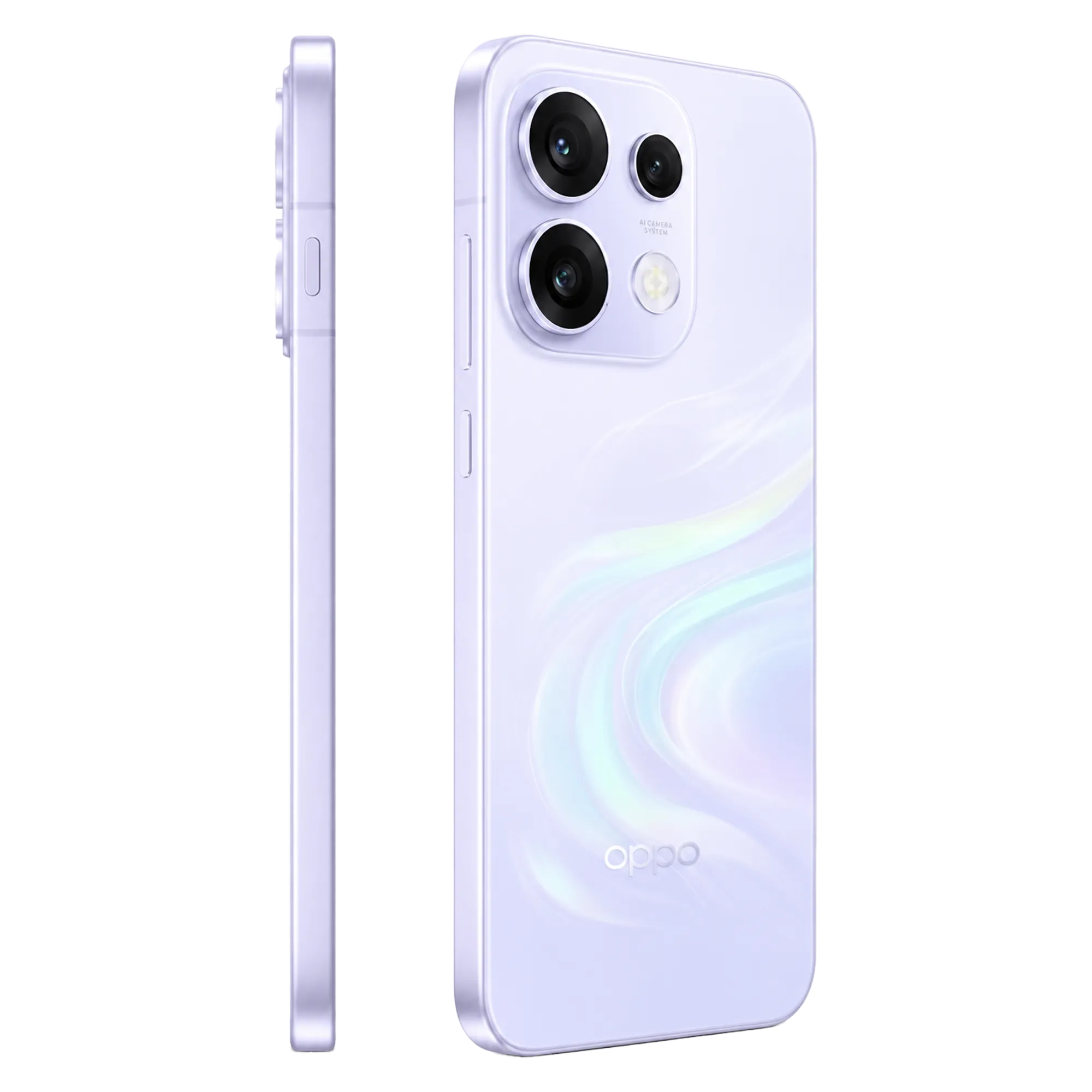 OPPO Reno16 - Dream Purple back and side