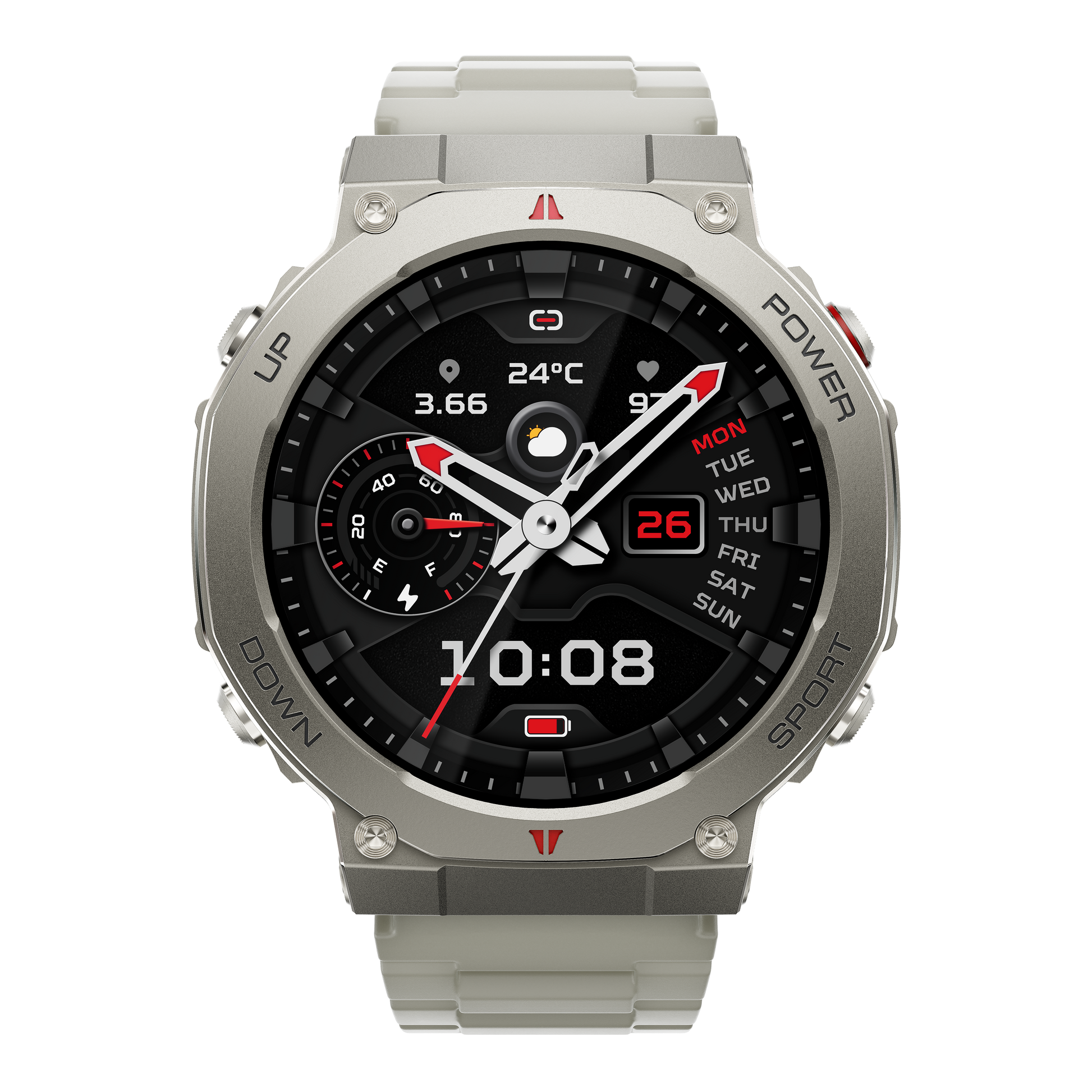 Black Shark GS3 Ultra Smartwatch side profile