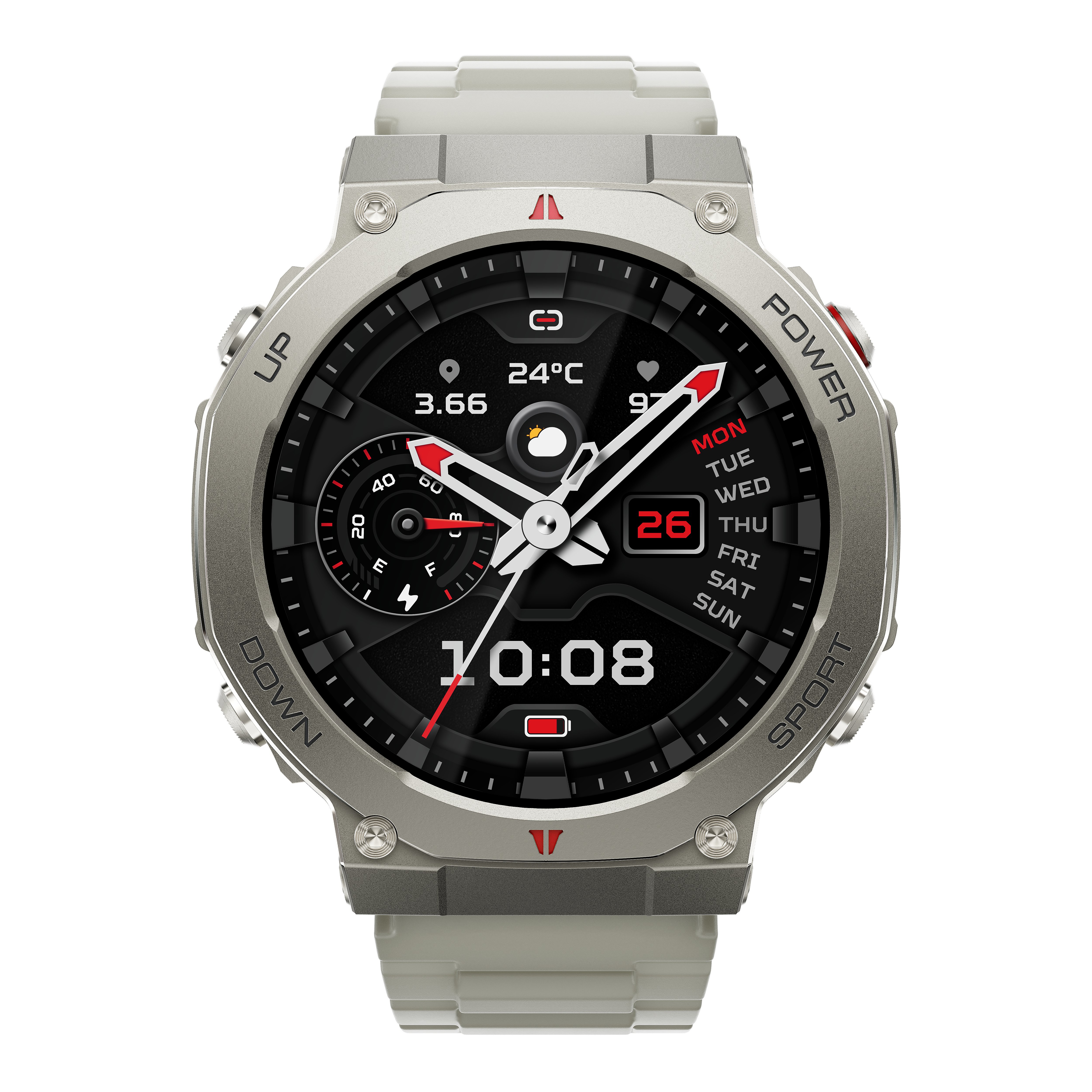 Black Shark GS3 Ultra Smartwatch side profile