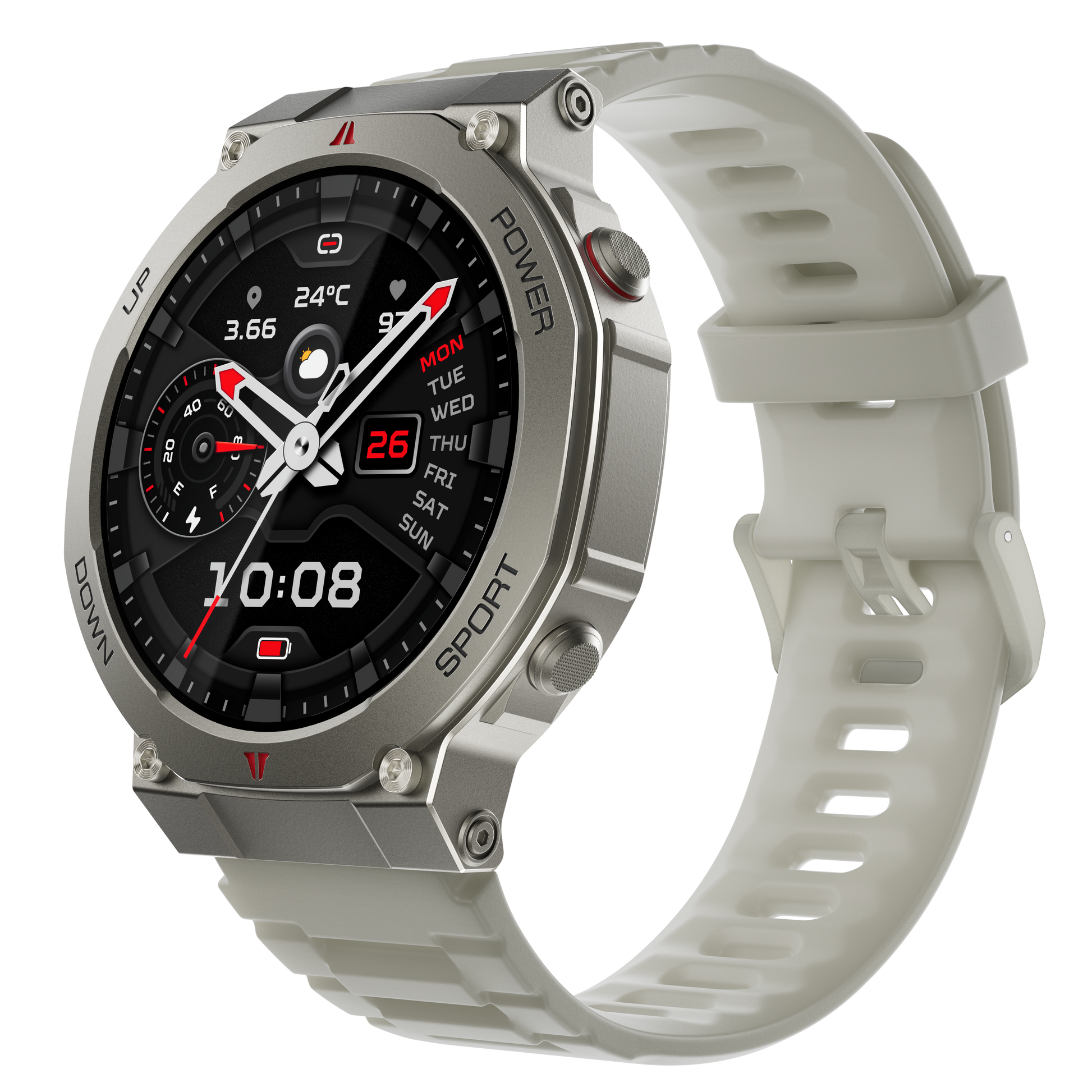 Black Shark GS3 Ultra Smartwatch Silver