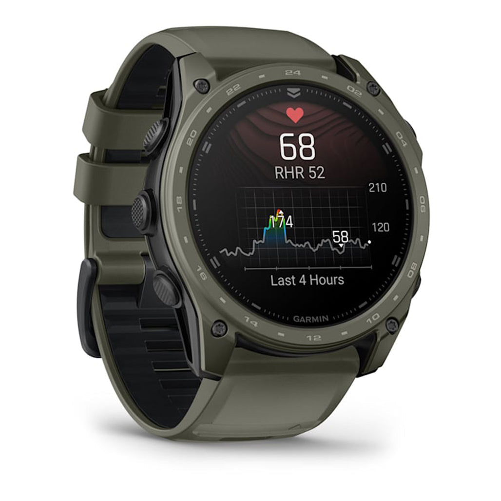 Garmin tactix 8 AMOLED 51mm Tactical Smartwatch - Olive Drab