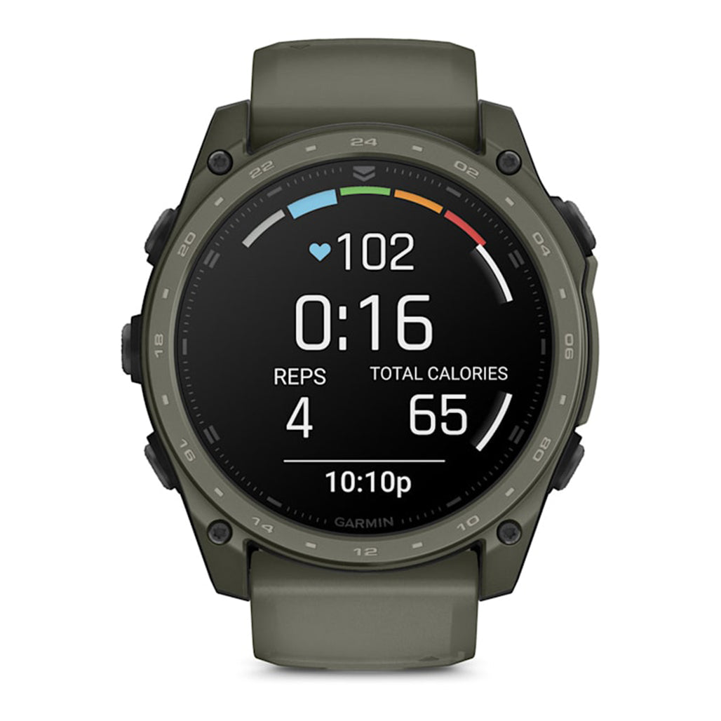 Garmin tactix 8 AMOLED 51mm Tactical Smartwatch - Olive Drab