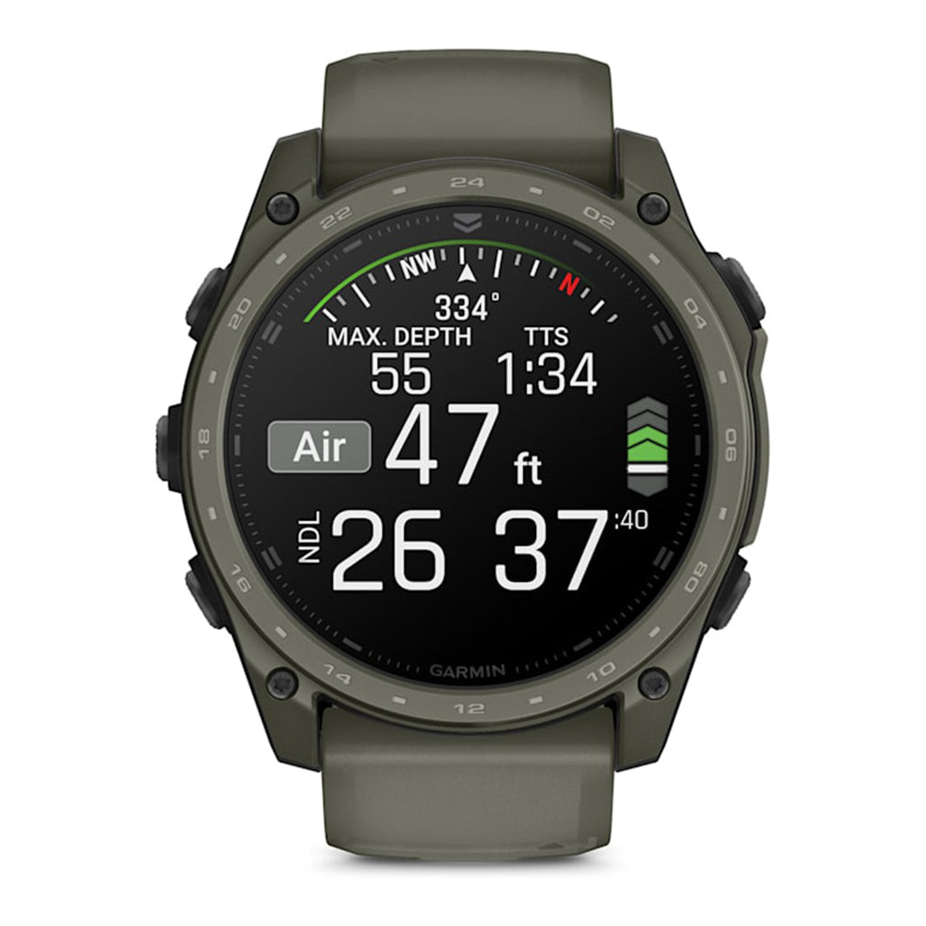 Garmin tactix 8 AMOLED 51mm Tactical Smartwatch - Olive Drab