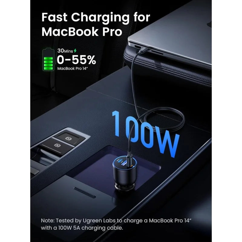 UGREEN 130W CD293 Car Charger detail