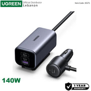 UGREEN 150W GaN USB-C Car Charger EC706