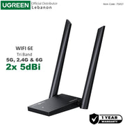 UGREEN AXE5400 WiFi 6E USB Adapter CM787