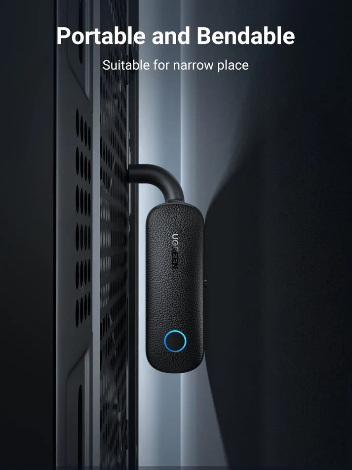 UGREEN 2 in 1 Bluetooth 5.0 Dual Mode Transmitter and Receiver, Dual Pairing, Built-in Battery