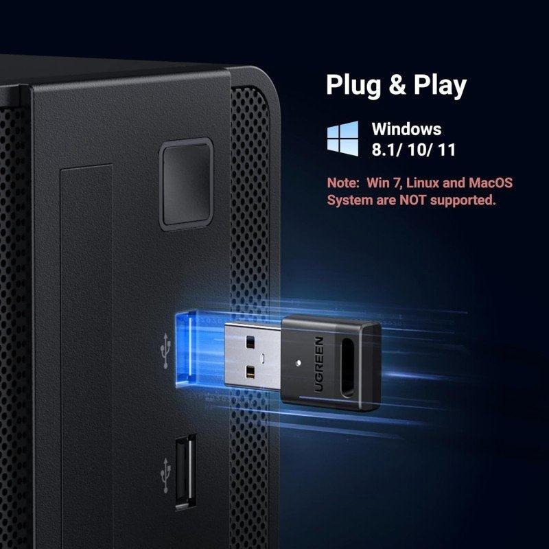 UGREEN Bluetooth 5.3 USB Adapter for PC