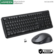 UGREEN MK331 Wireless Eng/Arabic Keyboard and Mouse Combo