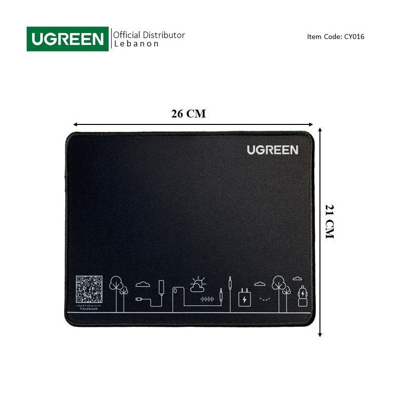 UGREEN CY016 Non-Slip Rubber Mouse Pad