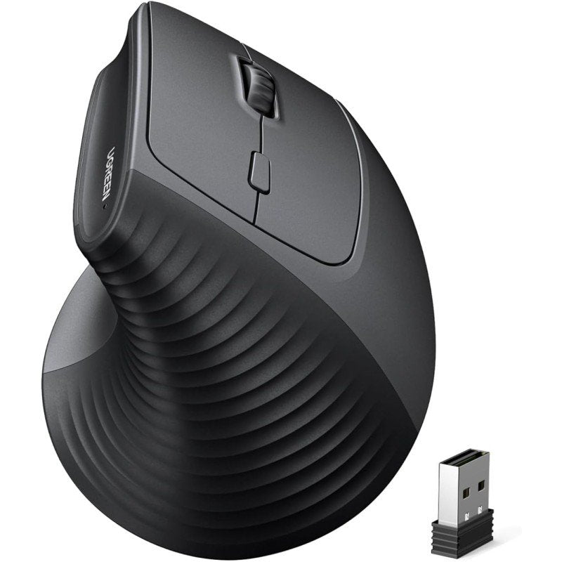 UGREEN M571P Ergonomic Vertical Mouse - Black