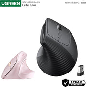 UGREEN M571P Ergonomic Vertical Mouse - Black