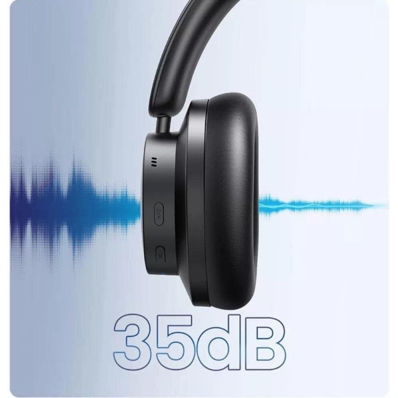 UGREEN HiTune Max3 Wireless Over-Ear Headphones, Active Noise Cancelling, 3D Spatial Audio, Up to 60 Hours Battery Life