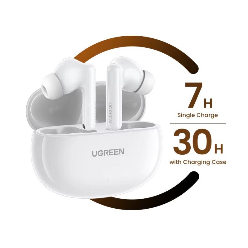 UGREEN HiTune T6S TWS Wireless Earbuds, Hybrid Active Noise Cancellation