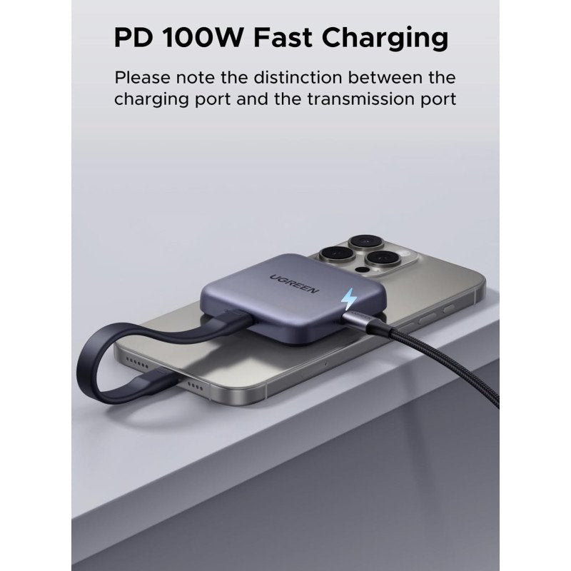 UGREEN CM898 Card Reader - in use