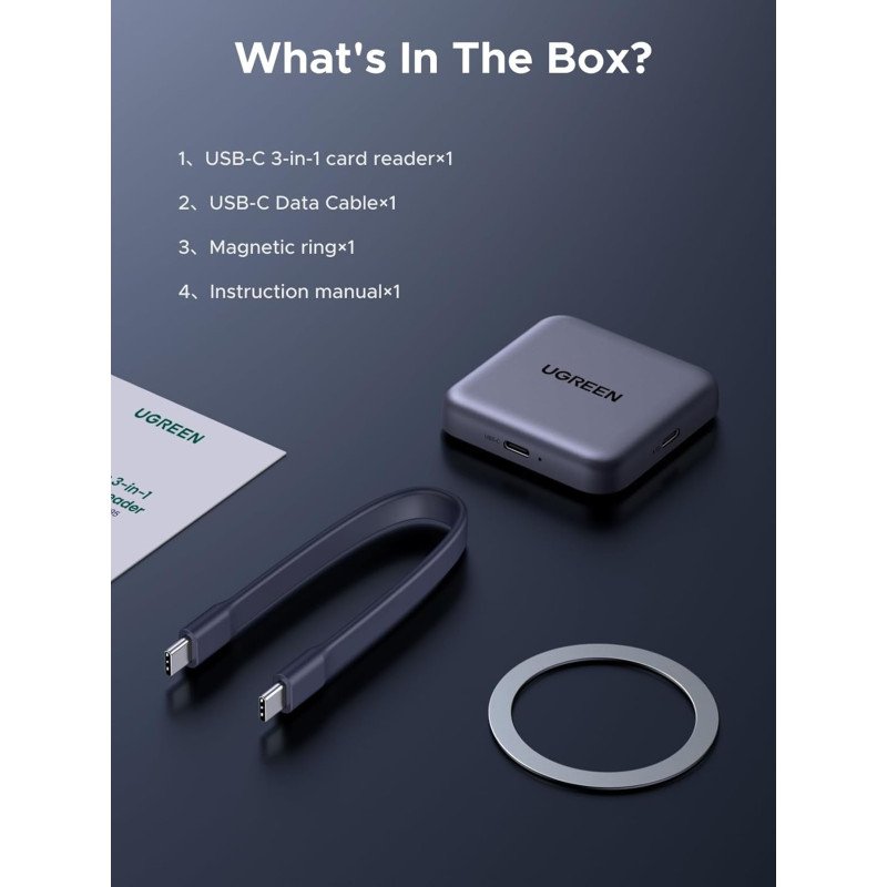 UGREEN CM898 Card Reader - packaging