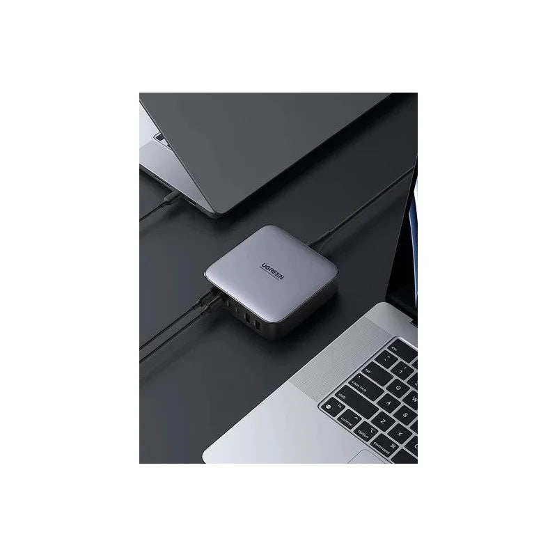 UGREEN NEXODE 200W GaNInfinity Chip, 6 Ports Charger for Phones, Tablets, Ipads, Laptops & MacBooks