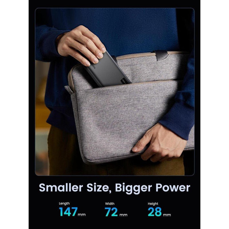 UGREEN 22.5W PD Power Bank, 3 Ports, 20000mAh, Smart Digital Display, Fast Charging for Phones, Tablets &amp; iPads
