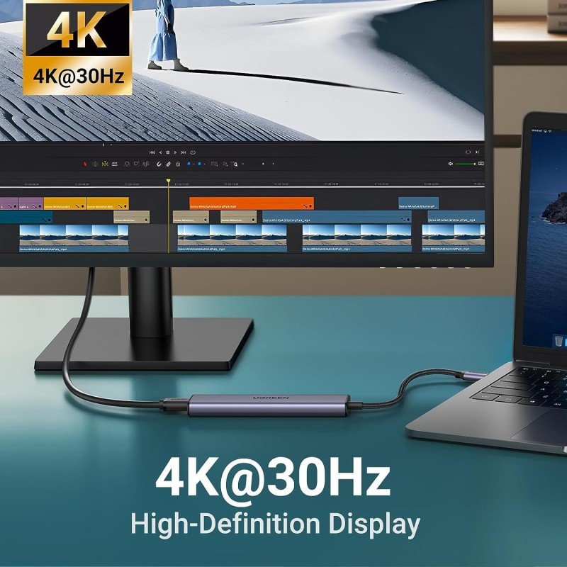 UGREEN Revodok CM478 Hub - ports