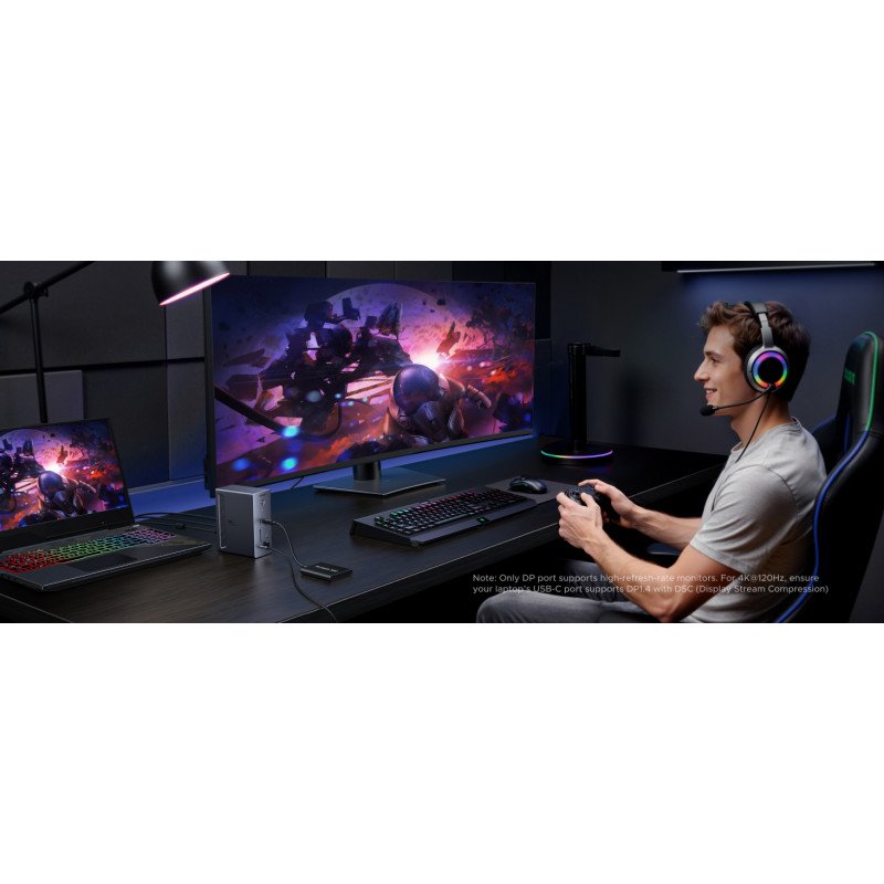 UGREEN Revodok Pro Docking Station - with monitors
