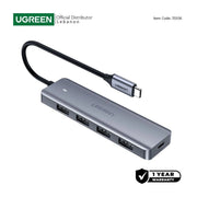 UGREEN CM219 USB-C to 4-Port USB 3.0 Hub