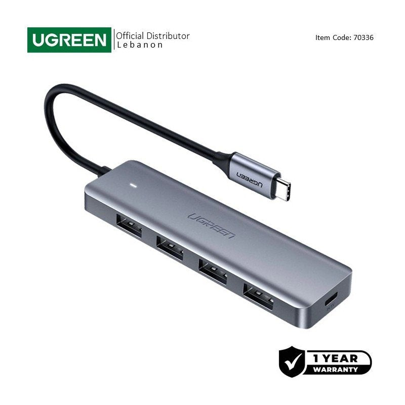 UGREEN CM219 USB-C to 4-Port USB 3.0 Hub