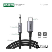 UGREEN CM450 USB-C to 3.5mm Hi-Fi Audio Cable