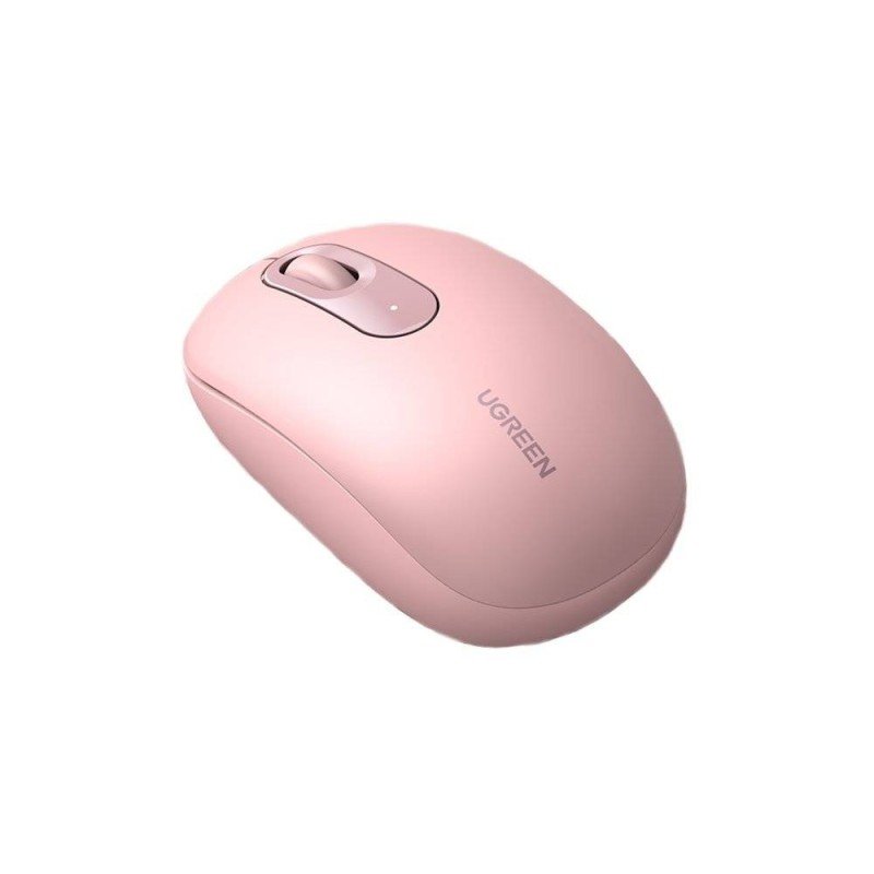 UGREEN MU105 Wireless Mouse - Cherry Pink