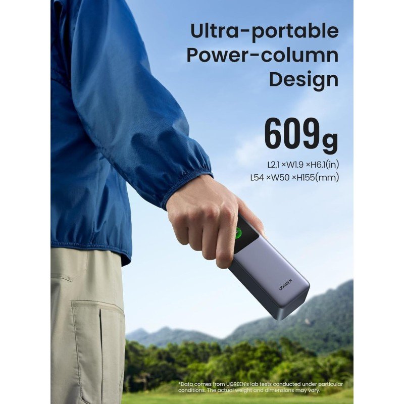 UGREEN Nexode 200W Power Bank side view