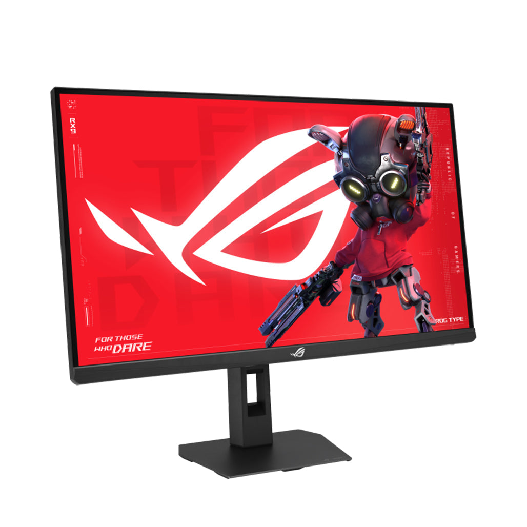 Asus ROG Strix XG27ACMES gaming monitor angle view